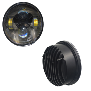 5.75 Inch Cree LED Harley Headlight High/Low Beam