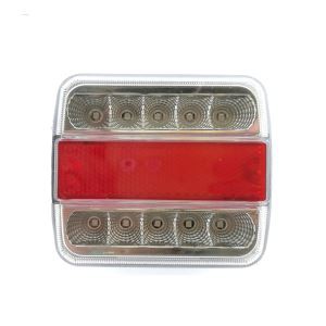 Led Lights On The Trailer Reflector